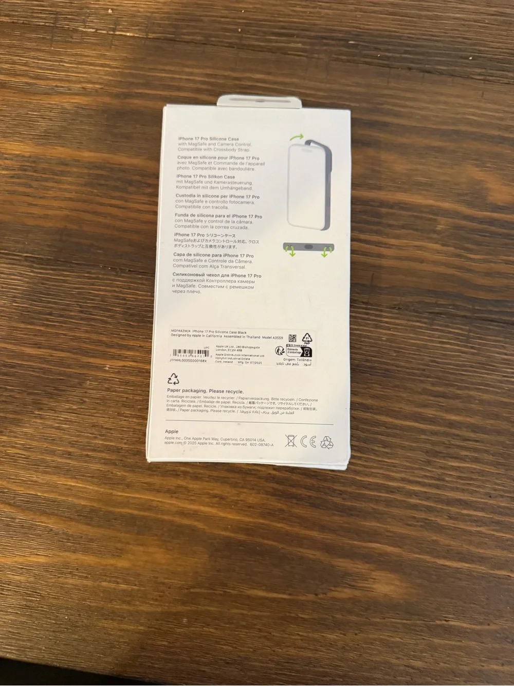 Apple official silicone
